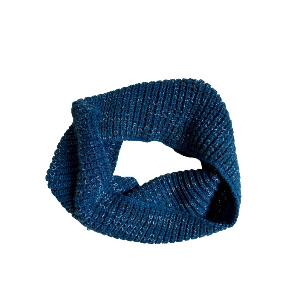 Smartwool Chunky Knit Merino Wool Blend Infinity Scarf / Neck Warmer (Teal)
